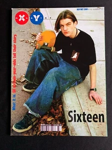 XY Magazine Sept/Oct. 2001 - Indigo Escobar, T.J. Berardo, Josh Barrett - Foto 1 di 9