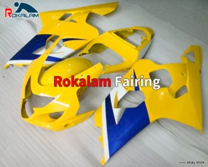 Carenado amarillo motocicleta para Suzuki K4 GSXR600 GSXR750 2004 GSX-R600 04 05 - Imagen 1 de 1