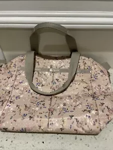 LeSportsac Quiet Blooms Small Ever Tote Convertible Crossbody Romantic Floral - Picture 1 of 6