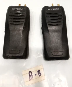 Lot Of 2 Kenwood TK-3402U-K 2 Way Radio No/ Battery Same As Pictures - Picture 1 of 10