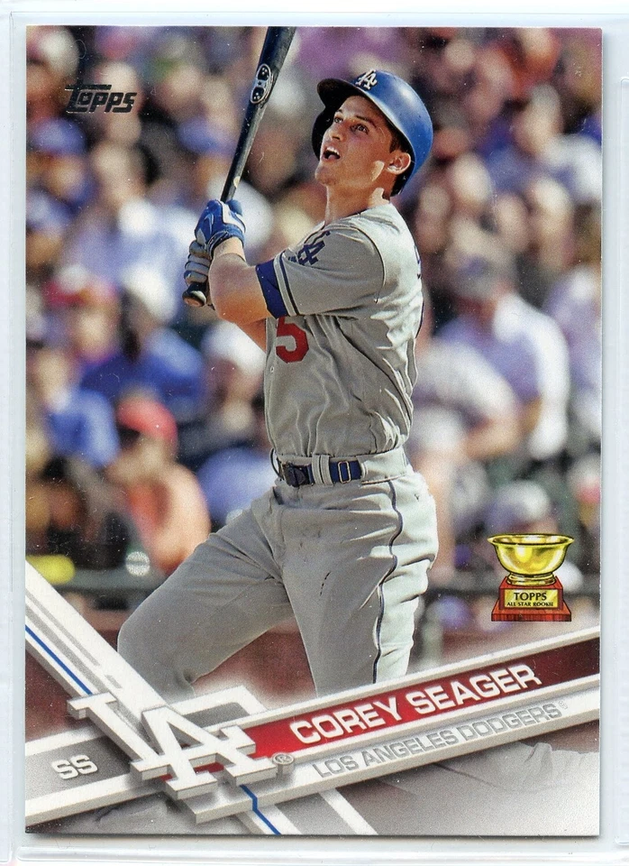 2017 Topps Baseball - #5 - Corey Seager - Los Angeles Dodgers - Image 1 of 1