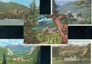 BANFF SPRINGS HOTEL, ALBERTA - 5 POSTALES - Imagen 1 de 1