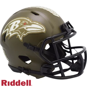 Baltimore Ravens Riddell Replica Mini Helm "Salute to Service" - Bild 1 von 1