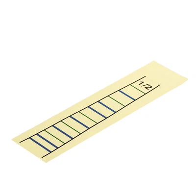 Violin Finger Position Marker Sticker Fret Guide Indicator 1/2 Yellow - Image 1 of 4