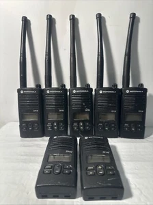 Lot Of 7 Motorola CP110 VHF Radio Two Way H96KCF9AA2AA /No Battery/No Charger - Picture 1 of 10