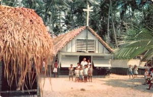 Micronesia - Marshall Islands - Mission church on Kwajalein Atoll - Publ. Kwajka - Picture 1 of 2