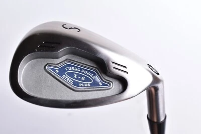 MENS TURBO POWER SAND WEDGE GOLF CLUB REGULAR FLEX STEEL SHAFT CAVITY BACK - Image 1 of 4