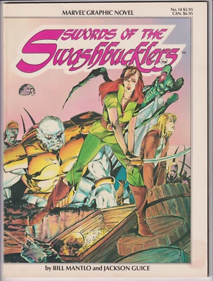 Marvel Graphic Novel! Swords of the Swashbucklers! Issue #14! - Image 1 of 2