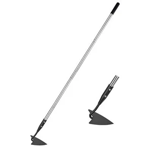 Triangle Hoe Garden Tool Manual Weeder for Gardening Weeding Digging Cultivating - Picture 1 of 7