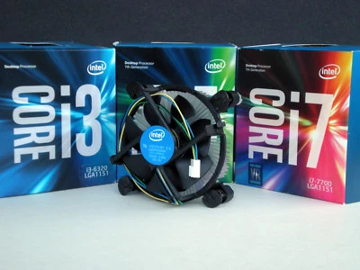 Intel Cooling Fan for i7 i5 i3 6th Gen Core Series Desktop PC's Skt LGA115X  New - Image 1 of 4