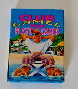 1992 Club Camel Official Playing Cards Complete Deck Made In USA Advertisement - Picture 1 of 5