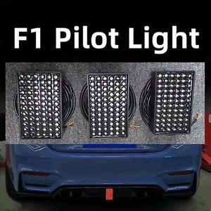 F1 Style 72 LED Rear 3rd Third Strobe Flashing Tail Brake Stop Light Universal - Picture 1 of 16