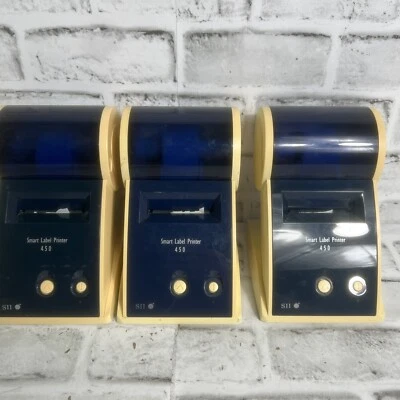 Seiko SII SLP 450 Smart Label Thermal Printer 3 Printers Multiples Extra Labels - Image 1 of 4