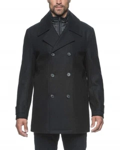 Marc New York by Andrew Marc Men's Cushing Wool Blend Coat Black Sz XL 144420 - Picture 1 of 2