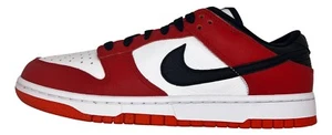 Size 9 - Nike Dunk Low By You Men's Shoes 'White Red Black Orange' FN0569-900 - Picture 1 of 5