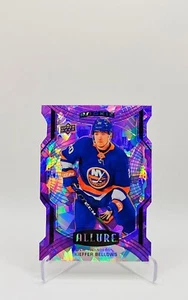 2020 Upper Deck Allure SP Purple Diamond /10 Kieffer Bellows #122 RC NY ISLANDER - Picture 1 of 3