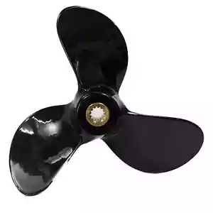 BRP 763589 Johnson Evinrude Aluminum Propeller 9 x 10P RH Original BRP - Picture 1 of 2
