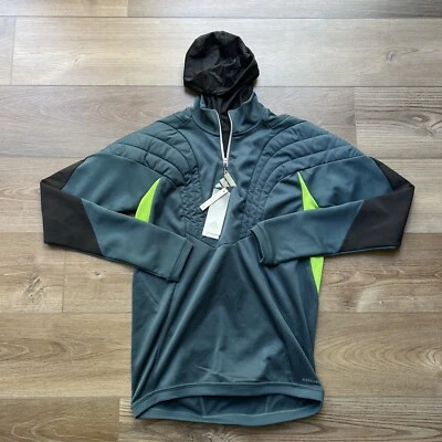 adidas Men's Small Tiro 23 Competition Winterized Long Sleeve Shirt Green - Image 1 of 4