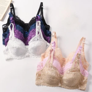 Miss Bras Push Up Bra Sexy Lingerie Lace Underwire Brassiere Small Cup Underwear - Picture 1 of 21