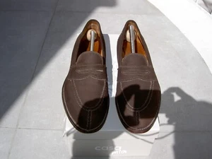 ALDEN HERRENSCHUHE - SLIPPER, PENNY LOAFER. WILDLEDER GR:41,5 TOP!! - Bild 1 von 11