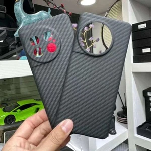Matte Aramid Carbon Fiber Case Fr OnePlus 11 11R ACE2 Anti-fall Ultra Thin Cover - Picture 1 of 22
