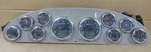 REGAL MARINE CARBON FIBER GAUGE INSTRUMENT PANEL #211377 W/ VOLVO PENTA GAUGES - Picture 1 of 13