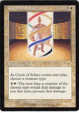 Circle of Solace *Rare* Magic MtG x1 Onslaught MP