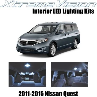 XtremeVision Interior LED for Nissan Quest 2011-2015 (8 pcs) - Image 1 of 2