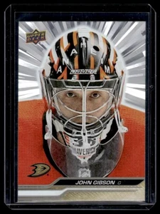2023-24 Upper Deck Outburst John Gibson Anaheim Ducks #257 - Imagen 1 de 2