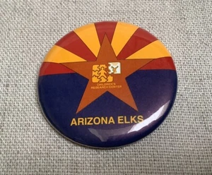 BPOE Elks Arizona Children’s Research Center Sombrero Solapa Pinback - Imagen 1 de 2