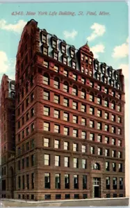 NEW YORK LIFE BUILDING St. Paul, Minnesota MN - Postal - Imagen 1 de 2