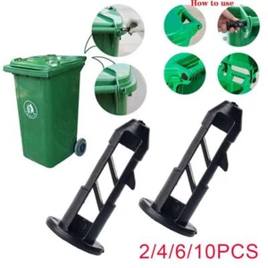 2-10x Plastic Plug Link Fixing Strong Wheelie Bin Lid Hinge Pin Pins♨ - Picture 1 of 12