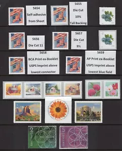 US 2022 COMPLETE NH COMMEMS + DEFINS YEAR SET 121 CORRECT! Stamps Free Ship USA - Picture 1 of 6