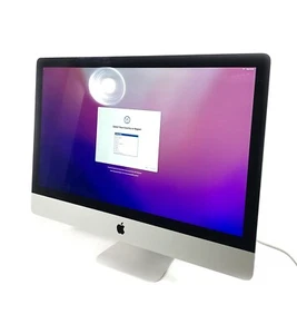 27" Apple iMac A1419 i7-6700K 4.0GHz 121GB SSD 32GB RAM Monterey 2012-2017 - Picture 1 of 6