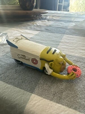 Hot Wheels VW Drag Bus Custom Sculpture By Kool51 Alber Avila Homer Simpson - Image 1 of 4