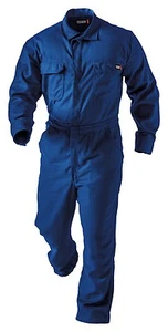 NEW Tecgen SELECT 5.5oz Deluxe FLAME Resistant FR Coverall BLUE 3XL - Picture 1 of 9