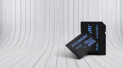 Hyundai 16GB High Speed microSD Card Flash Memory Drive w/ Adaptor MHYMSDC16GC10 - Image 1 of 4