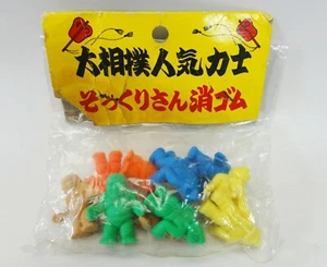 SUMO Eraser Figure Showa Retoro Antique Toy  JAPAN - Picture 1 of 7