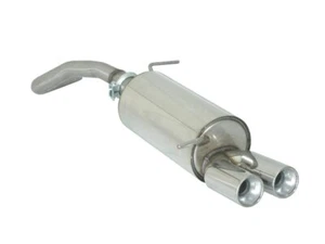 Hinten Endrohre rund 2x80 versetzt Polo 9N 01>09 1.9TDi (74/96kW) 2002> - Bild 1 von 1