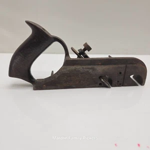 Vintage Stanley 78 Falzhobel Pat 6-7-10 Metallgriff Holzbearbeitungswerkzeug - Bild 1 von 11