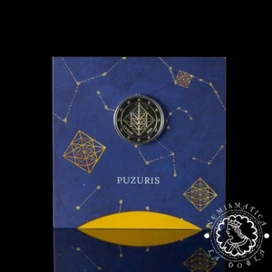 LA DOBLA | 2024 - Coincard 2 EURO BU - Puzuris - LETONIA - Picture 1 of 2