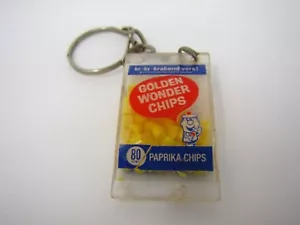 Llavero Extranjero De Colección: Spaar Pimentón Chips Golden Wonder - Imagen 1 de 4