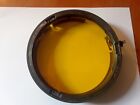 Huge Gage Photo Filter Yellow Aerochrome B&W 145mm Wratten #15 fotofilter gelb