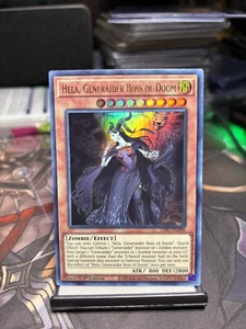 Yu-Gi-Oh! Hela, Generaider Boss of Doom 1st Ed. GFP2-DE090 Ultra Rare NM x1 - Bild 1 von 2