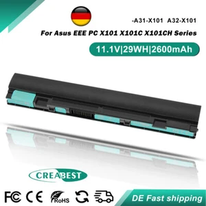 2600mAh A31-X101 A32-X101 Akku Für ASUS EEE PC X101 X101C X101H R11CX A31X101 - Afbeelding 1 van 12