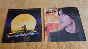 JACKSON BROWNE LP Lot (2) Vinyl Records Lawyers in Love Hold Out Vintage - Picture 1 of 21