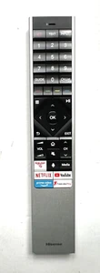 Control remoto por voz inteligente Hisense TV ERF6B64H genuino para 55U8QFTUK 65U8QFTUK - Imagen 1 de 4