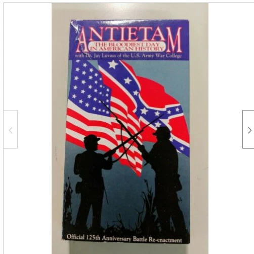 ( NEW ) VHS - ANTIETAM BLOODIEST DAY IN AMERICAN HISTORY 125TH ANN REENACTMENT Foto 1 de 1