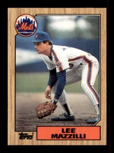 1987 Topps #198 Lee Mazzilli Collector's Edition (Tiffany) - Picture 1 of 2