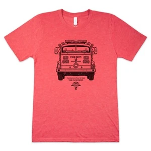 Crew 009 Classic Fire Engine T-Shirt - Bild 1 von 5
